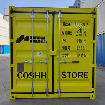 Nuovo Container COSHH da 3 Metri – Stoccaggio Sicuro per Prodotti Chimici