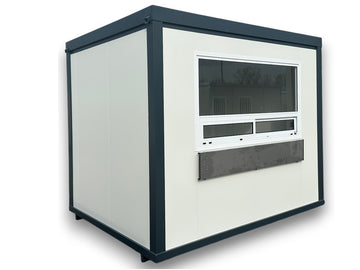 Container Prefabbricato Guardiania Open Space 3m H-240 – Su Misura e Versatile