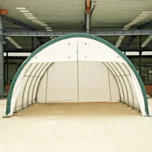 Tettoia container ad arco 20x30x12 – Copertura cantiere