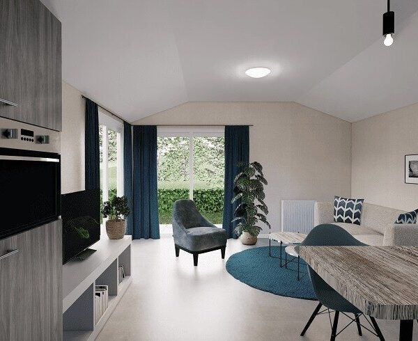 Casa mobile di lusso Orlando – Chalet prefabbricato di lusso pronto per essere abitato